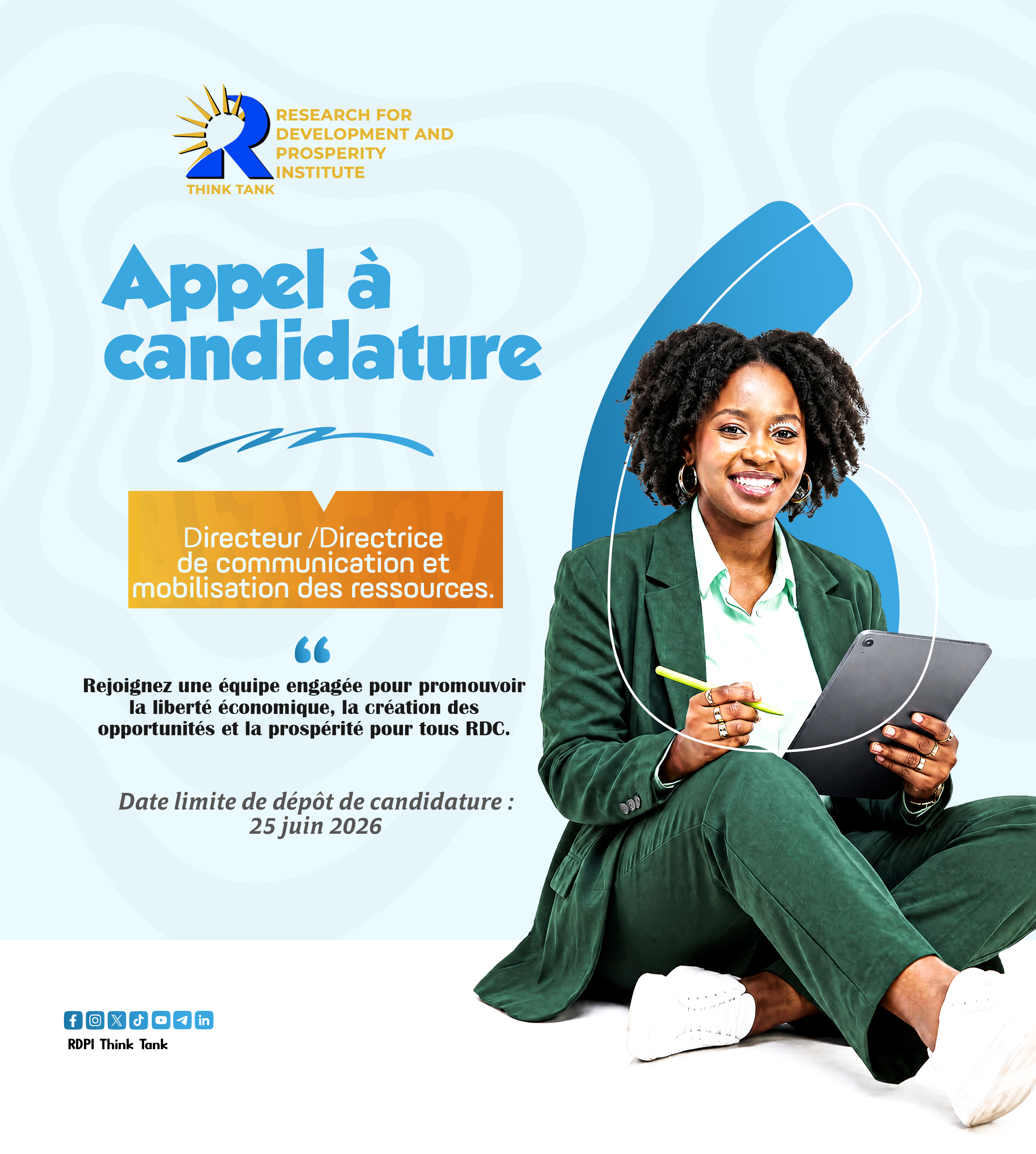 Directeur/Directrice de Communication et Mobilisations des ressources