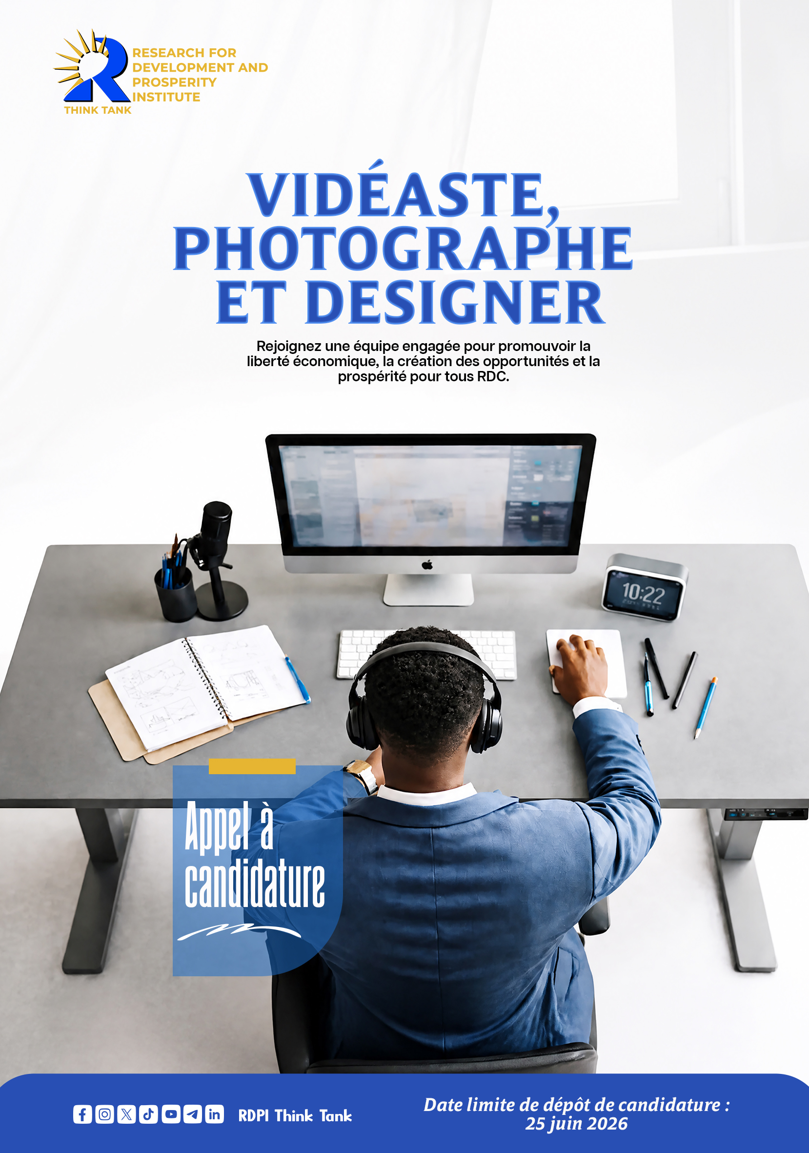 Vidéaste, Photographe et Designer